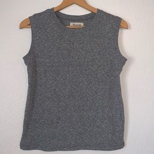 Madewell heather gray tank